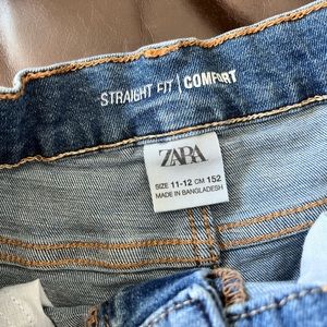 Zara denim shorts size 11-12
